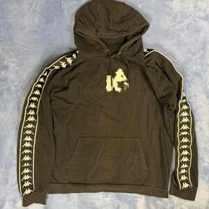 Kappa brown hoodie with white accents Size XXL